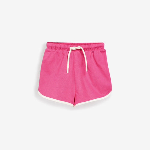 Baby Girl Print Pattern Solid Color Breathable Cotton Shorts