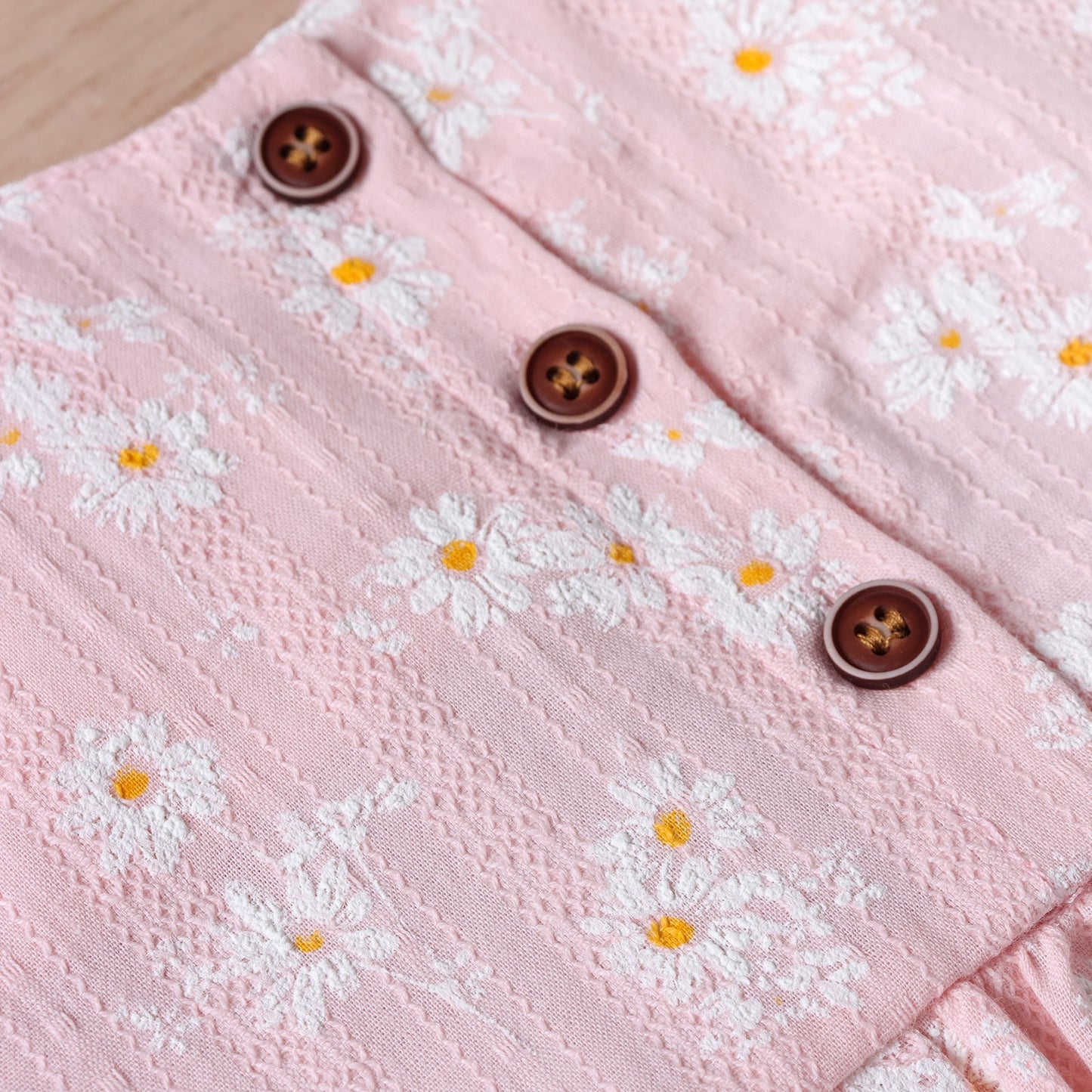 Baby Girl Floral Print Ruffle Hem Design Tops Combo Shorts Sets