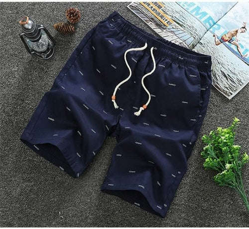 2Men's Shorts Casual Simple Short Pants Knee Length Teen Fashion