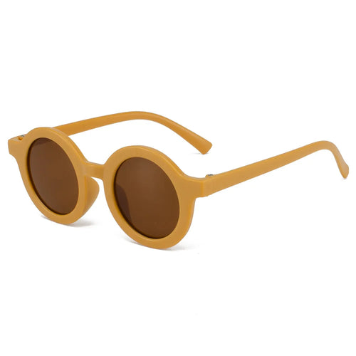Children's sunglasses, inset style  round frame, 1-7 year old baby