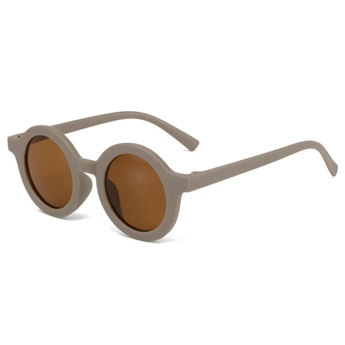 Children's sunglasses, inset style  round frame, 1-7 year old baby