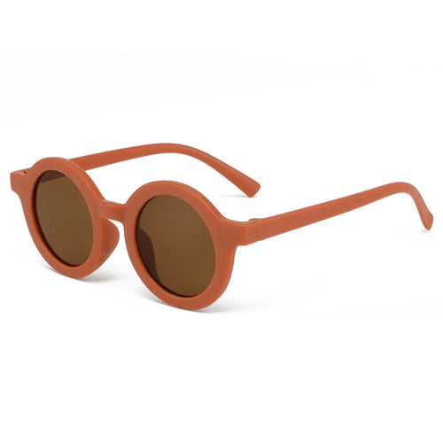 Children's sunglasses, inset style  round frame, 1-7 year old baby