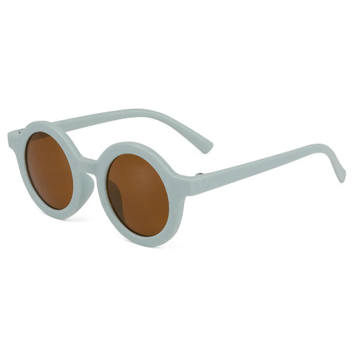 Children's sunglasses, inset style  round frame, 1-7 year old baby