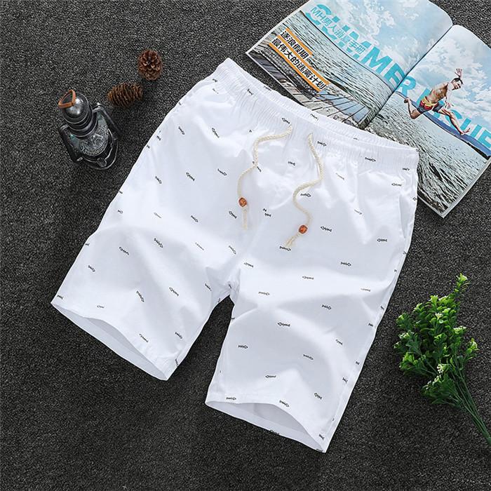 2Men's Shorts Casual Simple Short Pants Knee Length Teen Fashion