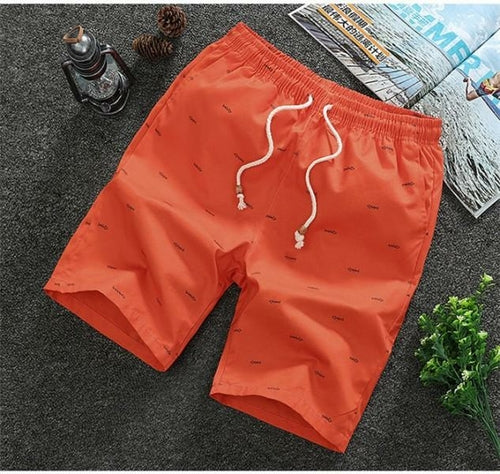 2Men's Shorts Casual Simple Short Pants Knee Length Teen Fashion